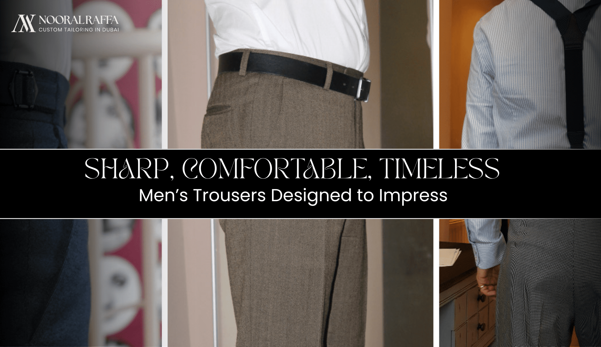 Sharp, Comfortable, Timeless – Men’s Trousers Designed to Impress